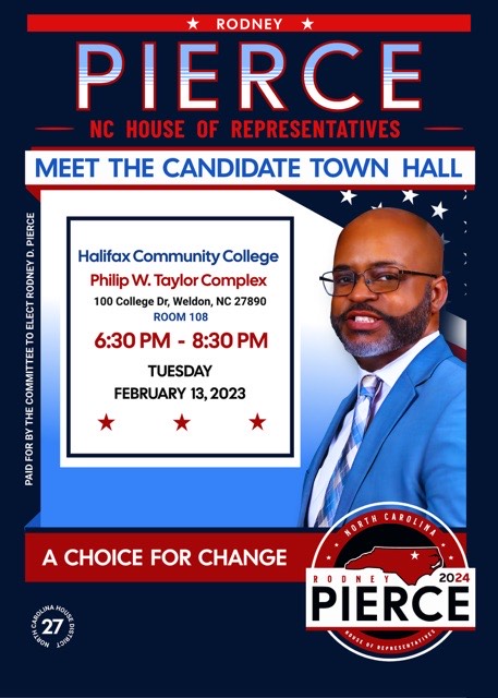 Events Rodney Pierce For NC House