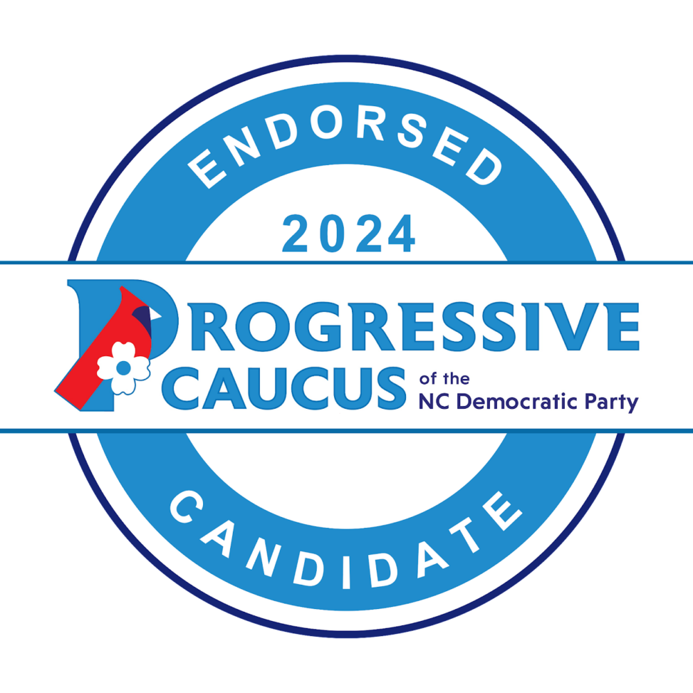 Progressive Caucus of the North Carolina Democratic Party Endorsement Logo 2024